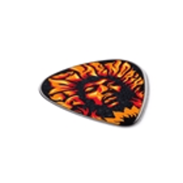 Dunlop JHP14HV Jimi Hendrix '69 Psych Series Voodoo Fire Players' Pack/6