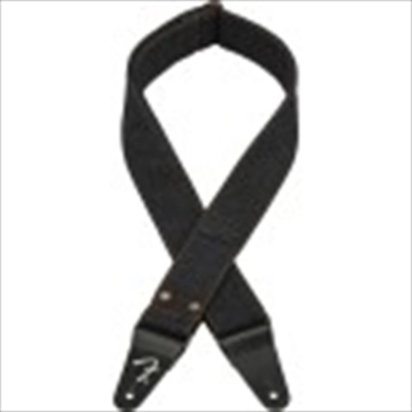 Tracolla in denim rivettato Fender® x Wrangler®, Black
