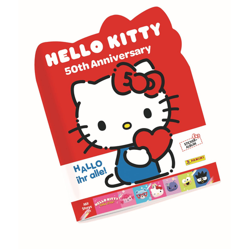Hello Kitty Sticker Collection Album 50th Anniversary *Deutsche Version*