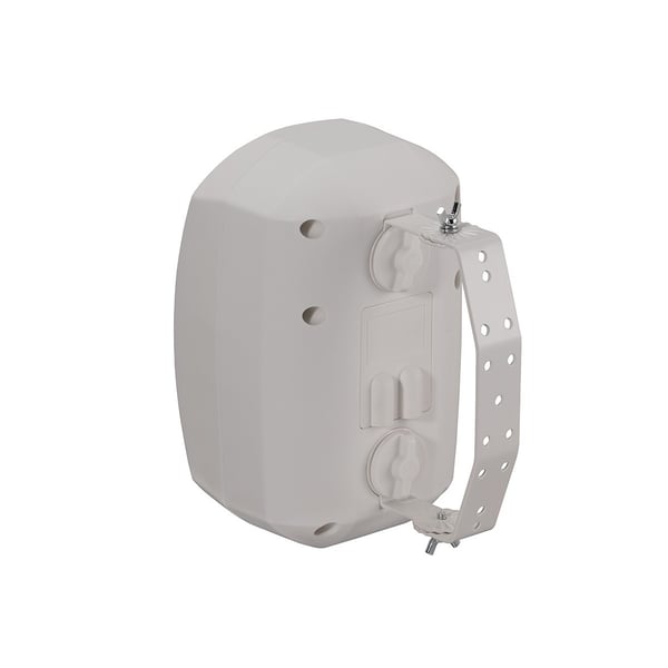 HELVIA Coppia di Diffusori 4" Passivi 2-Vie a Parete da Esterno, Bianco. Modello LIDO-420 WPW