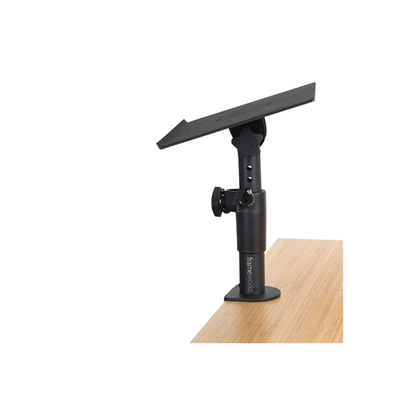 Gator Frameworks GFWSPKSTMNDSKCMP Supporto Clamp-On per monitor da studio