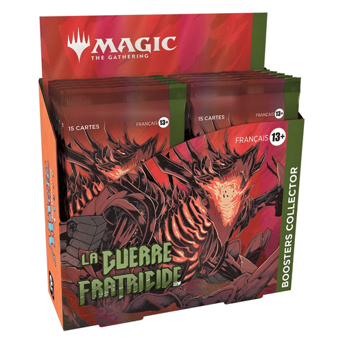 Magic the Gathering La Guerre Fratricide Collector Booster Display (12) french