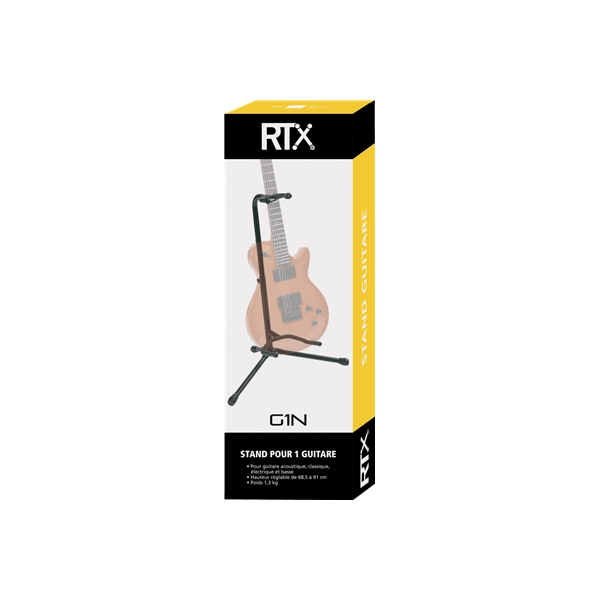 RTX G1N Stand Universale per Chitarra/Basso Testa Fissa
