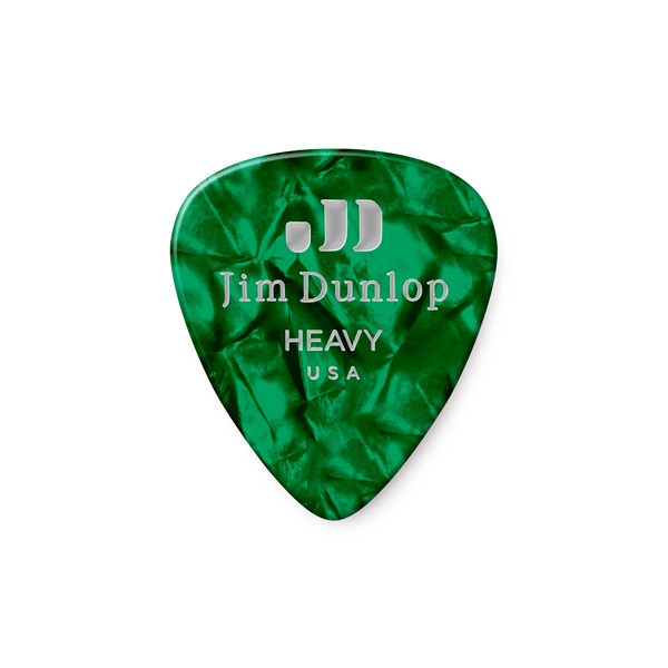 Dunlop 483R#12 Green Perloid - Heavy