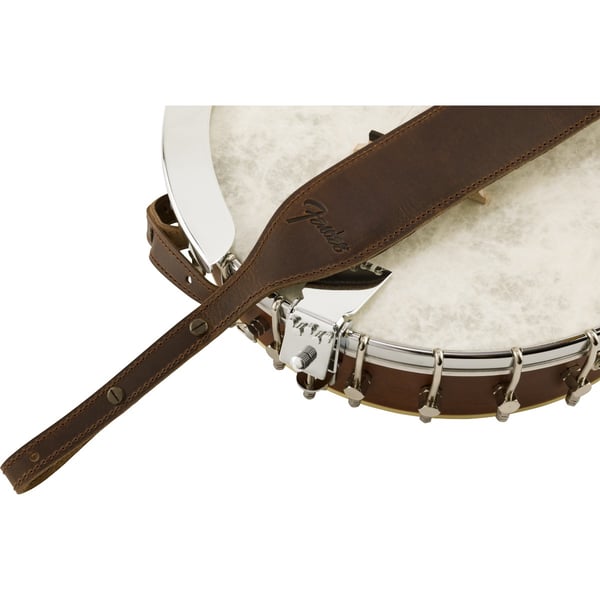 FENDER Tracolla in pelle Paramount Banjo, Brown