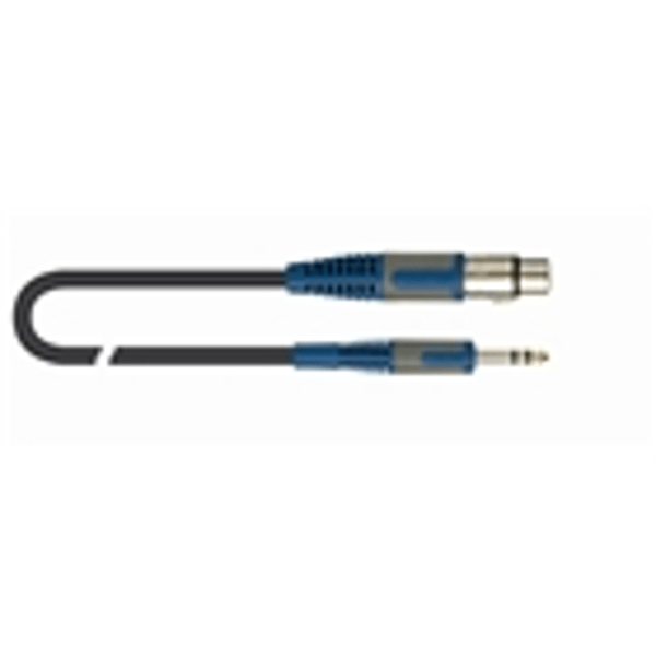 Quik Lok RKSM/342-9 XLR Femmina/Jack Stereo