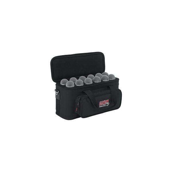 Gator Cases GM-12B Borsa 12 microfoni