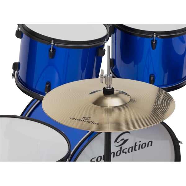 SOUNDSATION Drum Set 5 pcs in Pioppo con finitura rivestita Black