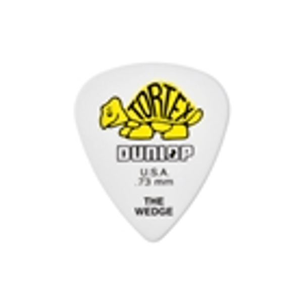 Dunlop 424R Tortex Wedge Yellow .73