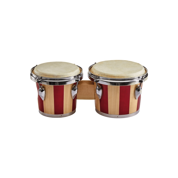 Eko Drums BON 100 6" & 7" Bongo a doghe di legno - Natural