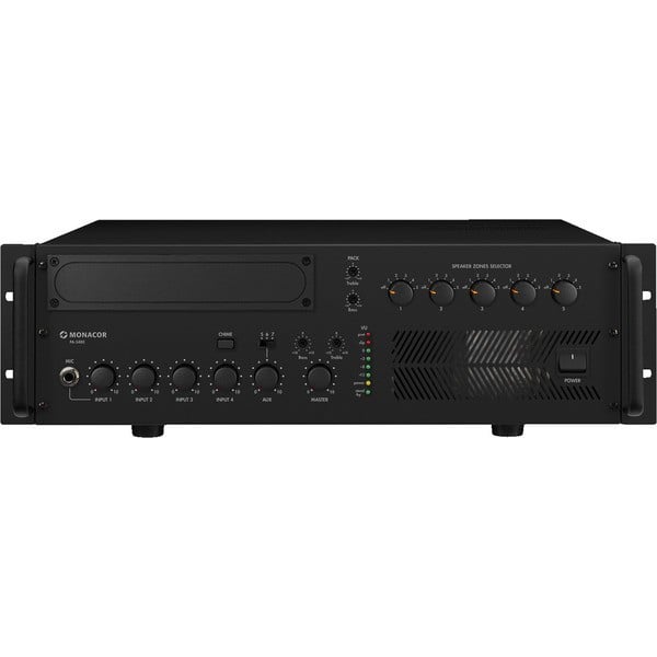 MONACOR AMPLIFICATORE MIXER MONO PA PER 5 ZONEanni