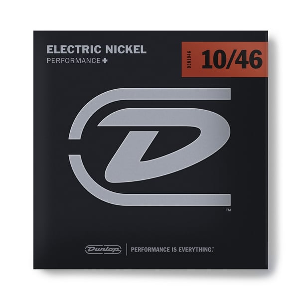 Dunlop DEN1046 Nickel Plated Steel, Medium, Set/6
