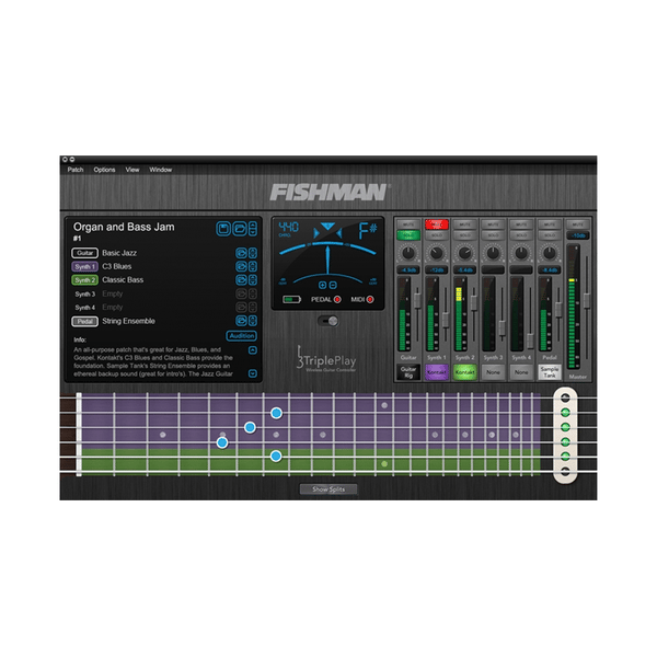Fishman TriplePlay Wireless MIDI Guitar Controller