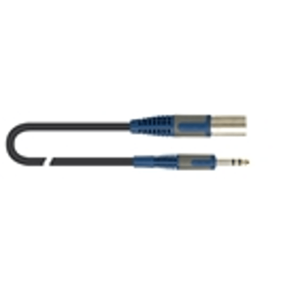 Quik Lok RKSM/344-2 XLR Maschio/Jack Stereo