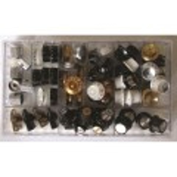 SOUNDSATION PARTS Box Espositore Manopole Assortite per chitarra