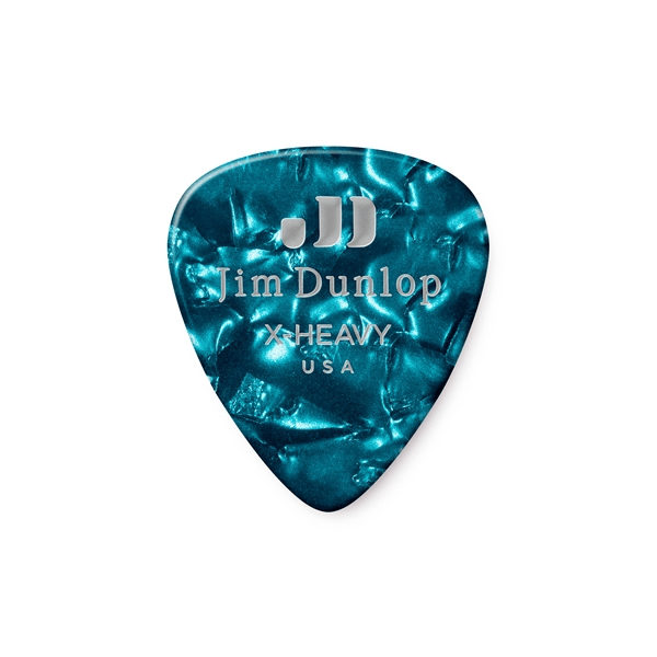 Dunlop 483R#11 Turquoise Perloid - X Heavy
