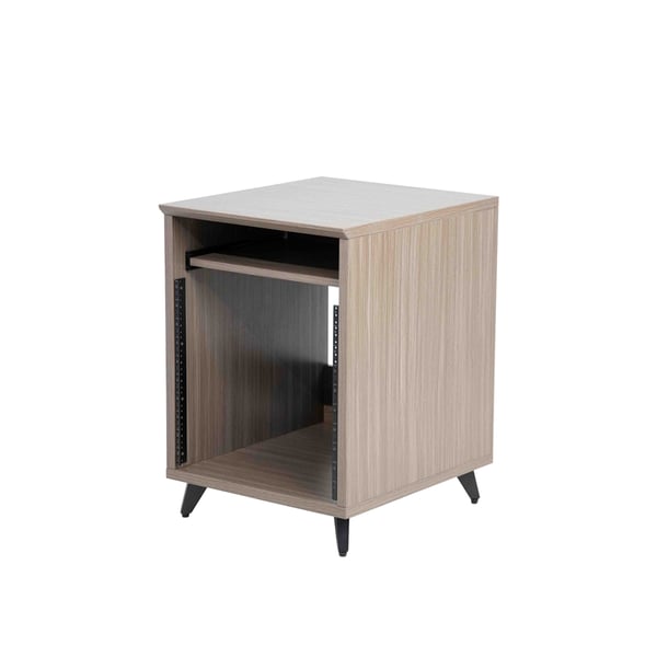 Gator Frameworks GFW-ELITEDESKRK-GRY Rack studio 10U in grigio driftwood<br>