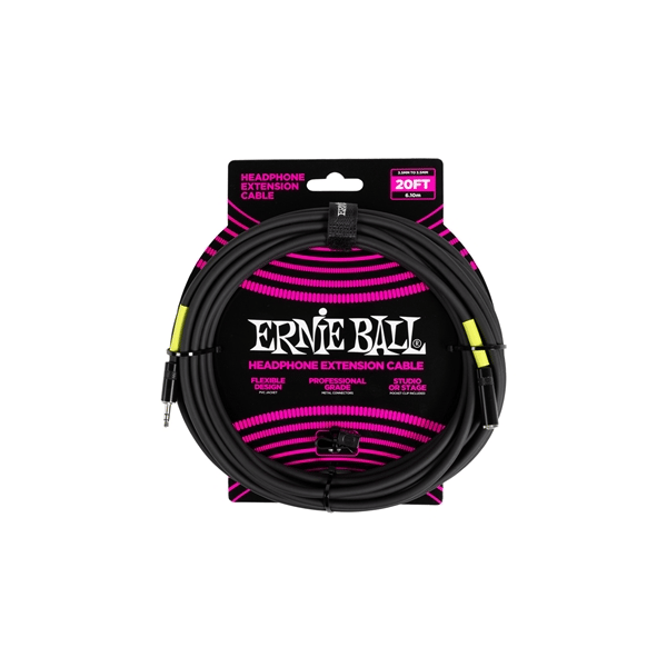 Ernie Ball 6425 Prolunga cuffie trs jack piccolo 6m