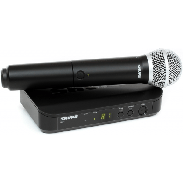 SHURE CENTRE SHURE BLX24E/PG58 PALMARE RADIOMICROFONO WIRELESS PER VOCE