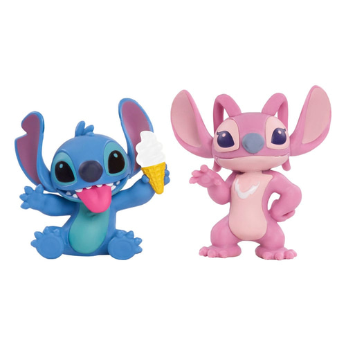 Lilo &amp; Stitch Mini Figure 2-Pack Angel &amp; Stitch 7 cm