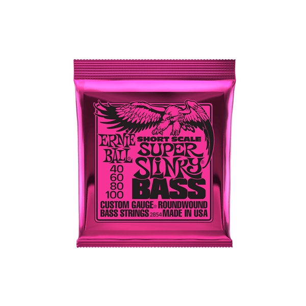 Ernie Ball 2854 Nickel Woudn Scala Corta Spuer Slinky 40-100