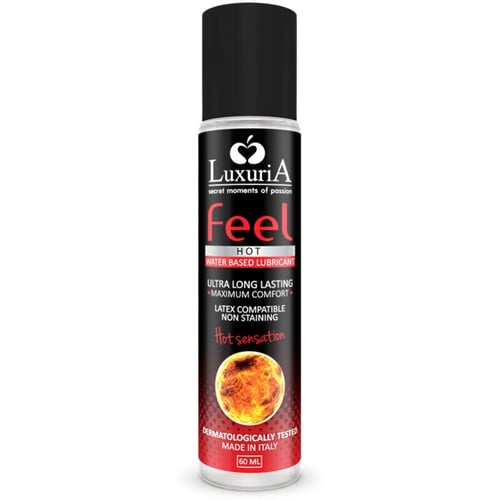 LUXURIA FEEL HOT SENSATION LUBRIFICANTE A BASE ACQUOSA 60 ML