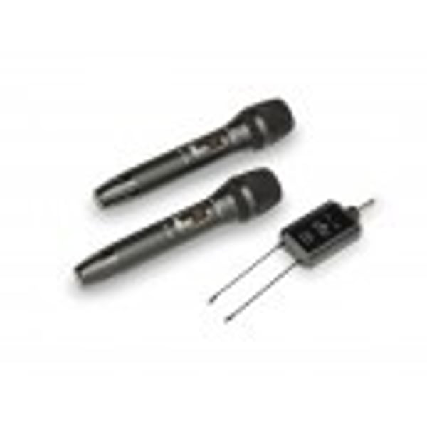SOUNDSATION Sistema wireless compatto UHF doppio con 2x16 canali - 606-613.5MHz. Modello POCKETMIC U16HH-A2