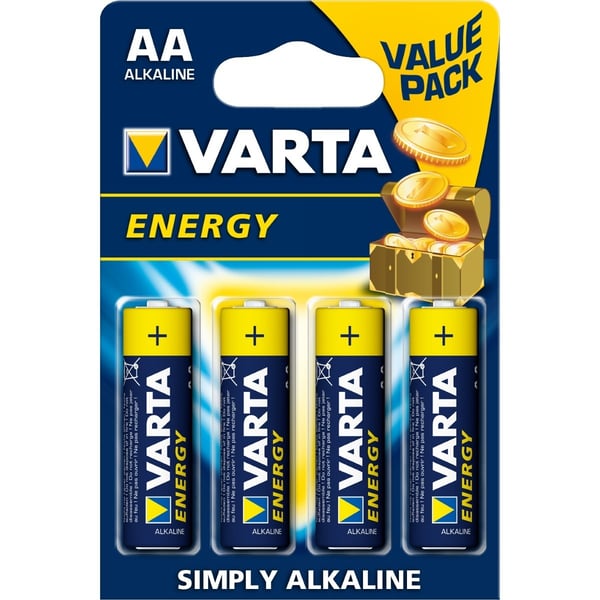 VARTA Batteria Alcalina AA Stilo. Modello 04106229414