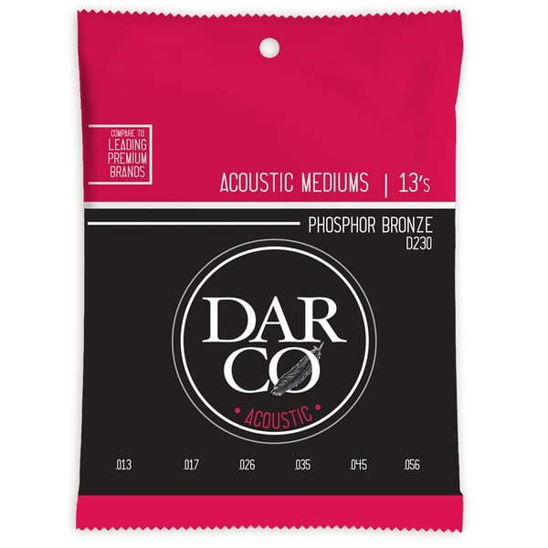 D230 Darco Acoustic Medium Phosphor Bronze 13-56