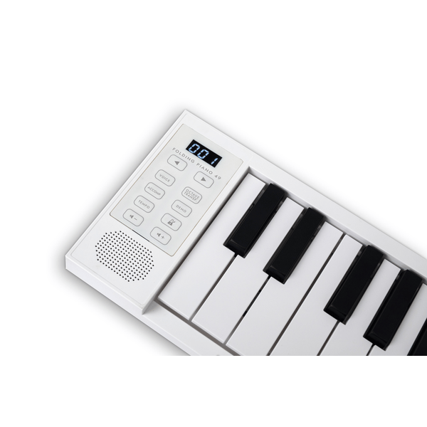 CARRY ON CARRY-ON-FP49 - KEY FOLDING PIANO - BIANCO