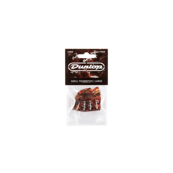 Dunlop 9023P THUMB LARGE - PLAYER'S PACK 4 PLETTRI
