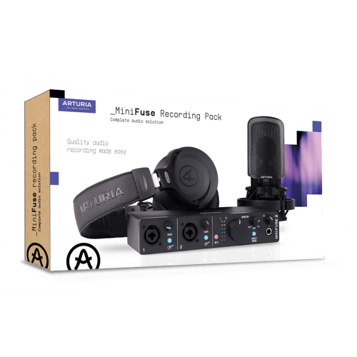 ARTURIA MiniFuse Recording Pack Black