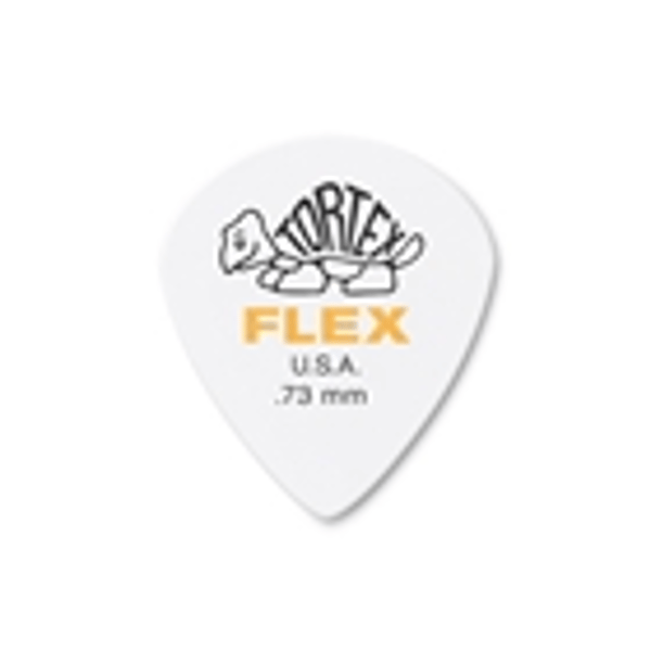 Dunlop 468R.73 Tortex Flex Jazz III .73mm bag/72