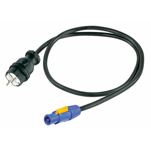 PROEL STAGE Prolunga elettrica Professionale PROEL con cavo HPC3025FG flame retardant. Altre lunghezze disponibili: visualizzare le specifiche tecniche