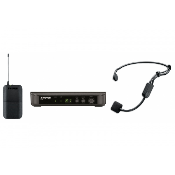 SHURE CENTRE SHURE BLX14E/P31 RADIOMICROFONO COMPLETO SISTEMA RADIO BXL14 WIRELESS HEADSET P31 CON MICROFONO ARCHETTO PGA31