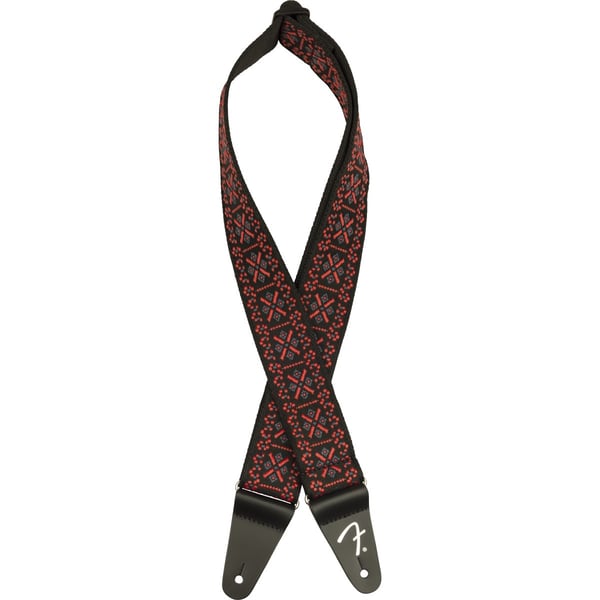 FENDER Tracolla Pasadena Woven - Lattice Red