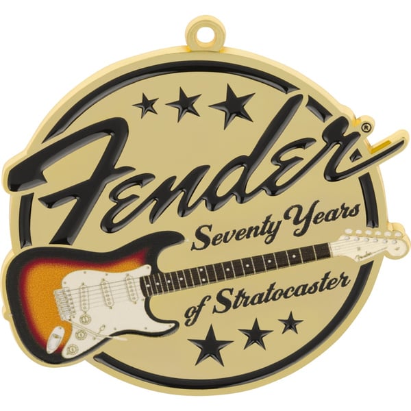Fender Stratocaster 70th Anniversary Limited Addition Ornament, 2024. Modello 9124761606