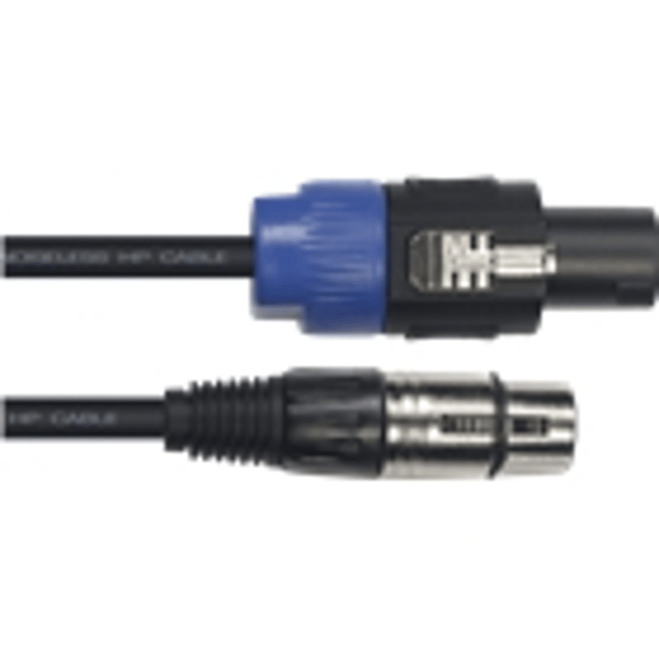 Yellow Cable HP9XS Cavo di Potenza Speakon/XLR Femmina 9 m