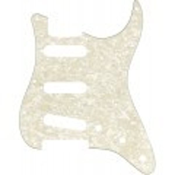 FENDER Battipenna Stratocaster® S / S / S 11-Hole Mount Aged White Pearl 4-strati