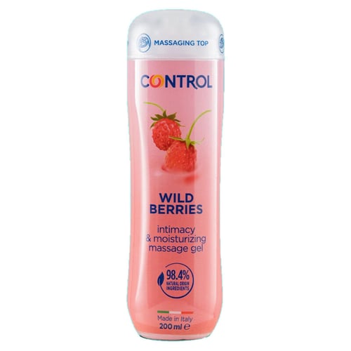 CONTROL LUBES CONTROL - GEL DA MASSAGGIO 3 IN 1 FRUTTI DI BOSCO 200 ML