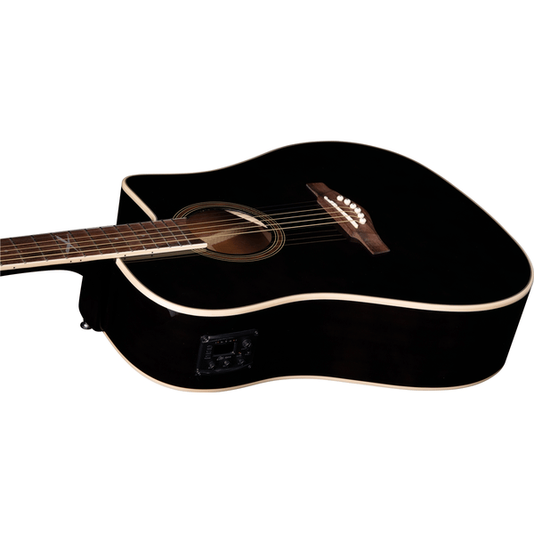 Eko Guitars NXT D100ce See Through Black