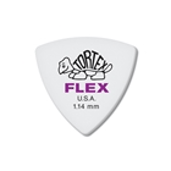 Dunlop 456P1.14 Tortex Flex Triangle 1.14 mm Pack/6