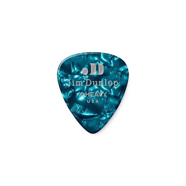 Dunlop 483R#11 Turquoise Perloid - X Heavy