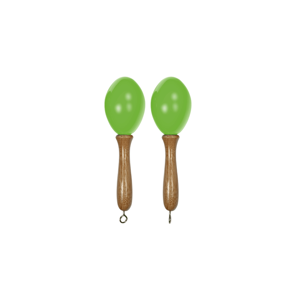 Tanga MARACAS-VERT-S Maracas piccole in legno - Verdi