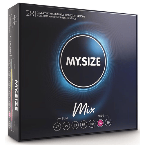 MY SIZE MIX MY SIZE - MIX PRESERVATIVI 64 MM 28 UNIT