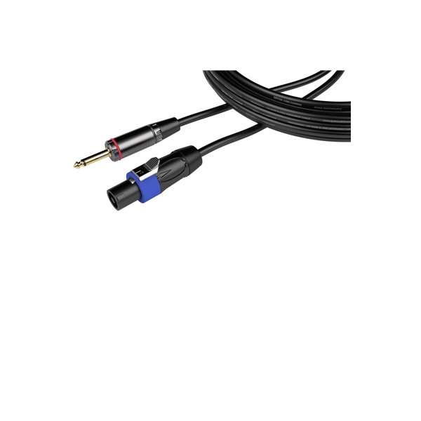 Gator Cableworks GCWH-SPK-10-1TL Cavo speaker jack TS dritto/speakon 3 m Serie Headliner