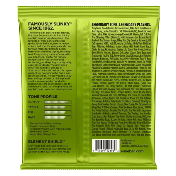 Ernie Ball 2856 Regular Slinky Nickel Wound Medium Scale