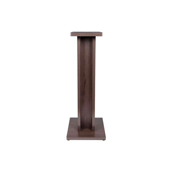 Gator Frameworks GFW-ELITESPKSTMN-BRN Coppia di supporti per monitor da studio in legno con finitura marrone scuro&lt;br&gt;