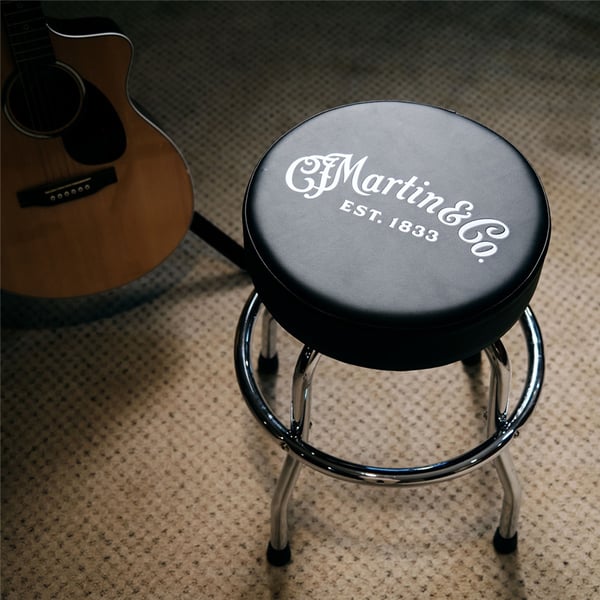 Martin &amp; Co. Chrome Barstool