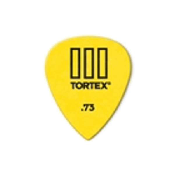 Dunlop 462R Tortex III Yellow .73